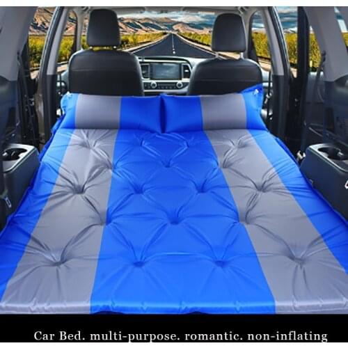 Outdoor Auto Multi-Function Automatic Inflatable Air Mattress SUV Special Air Bed Isolate Damp Sleeping Mattress Car Travel Bed