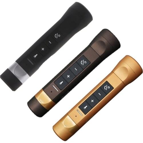 Outdoor Wireless Bluetooth Speaker Flashlight Torch Power Bank Support TF FM