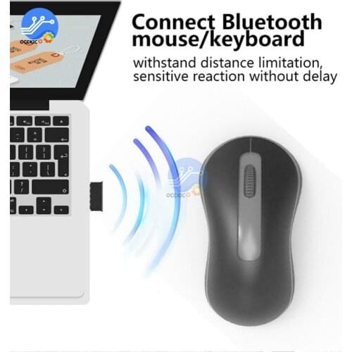 USB Bluetooth V5.0 Wireless Dongle Adapter For Windows PC Laptop Mouse keyboard Bluetooth Reciever Transmitter with DC Driver