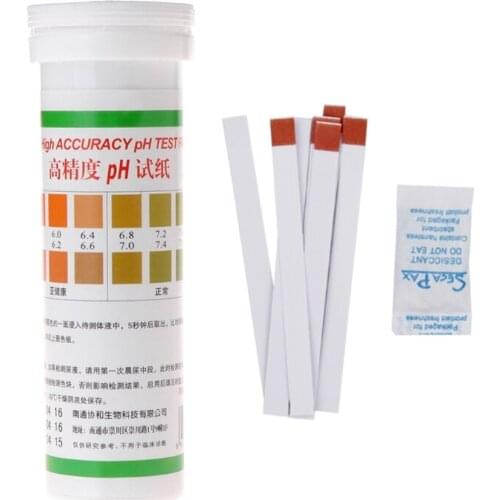 High Accuracy PH Test Paper Saliva Strips Water Testing Alkaline Acid Indicator