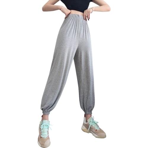 Women Running Loose Casual Sport Pants Ladies Gym Workout yoga trousers Jogger Dance Sweatpants Baggy Lounge Wear