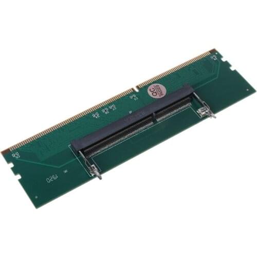 QX2B DDR3 SO DIMM to Desktop Adapter DIMM Connector Memory Adapter Card 240 to 204P Desktop Computer Component Accessories