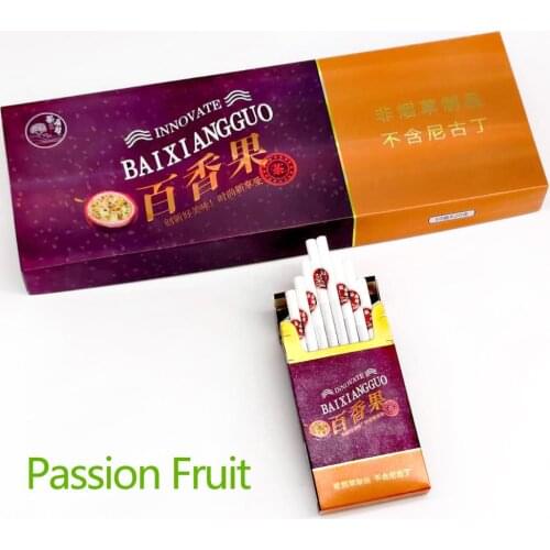 Passion fruit Tea Cigarette Fine Tea Herbal Cigarettes Men Healthy No Nicotine Tobacco free Health products quit smoking