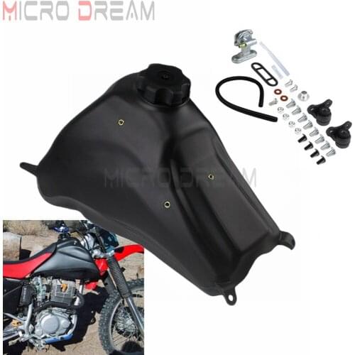 Black Gas Fuel Tank with Tank Cap for HONDA CRF230F 2015-2019 2017 2018 CRF Moto Dirt Bike Motorcycle Motocross