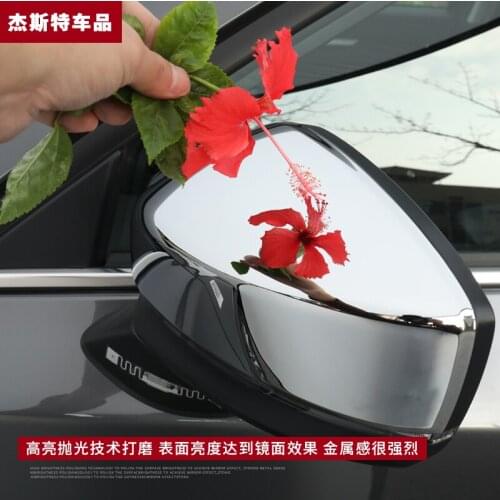 For Mazda CX-5 2018 2019 2020 High-quality ABS Chrome Rearview Lens Cap Decoration Cover Car-styling