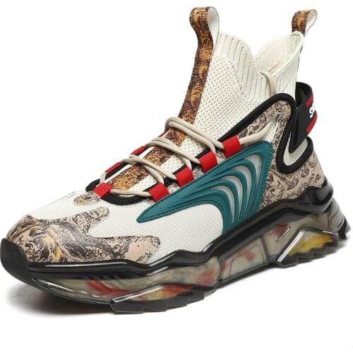 Men Sports Sneakers Graffiti Air Mesh Breathable Running Shoes Classic Colorful Basketball Shoes 2021 New Brand 39-46 Euro