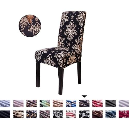 Home Anti-fouling Seat Cover Elastic Tablecloth Christmas Table and Chair Decoration Dinner Table and Chairs Chair Covers