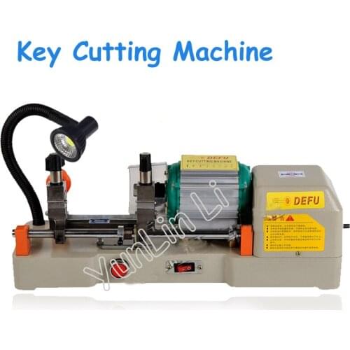 220V Key Copying Key Cutting Machine Lengthened Fixture Key Duplicating Machine 668B