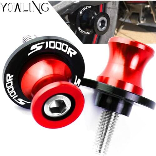 Motorcycle Swingarm Spools Slider 8 Swing Screw Sliders Spools Stand Arm For BMW S1000R S1000RR 2014 2015 2016 2017 2018
