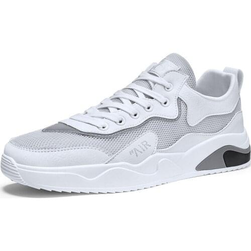 2021 Mens Shoes Summer New Shoes Mesh Large Size Mens Casual White Shoes Sports Mens Shoes