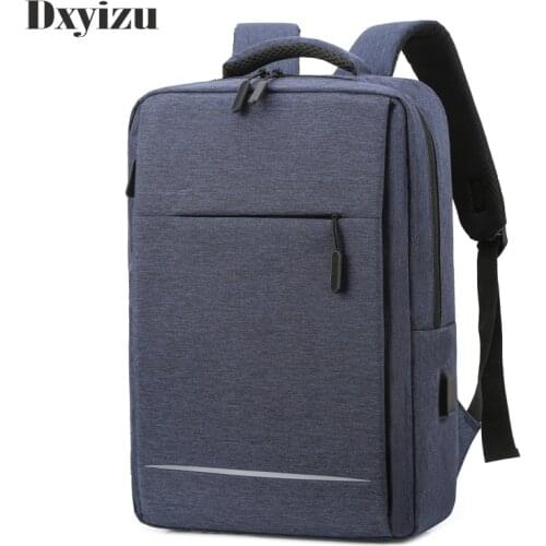 Laptop Backpack Mens Male Backpacks Business Notebook Mochila Waterproof Back Pack USB Charging Bags Travel Bagpack