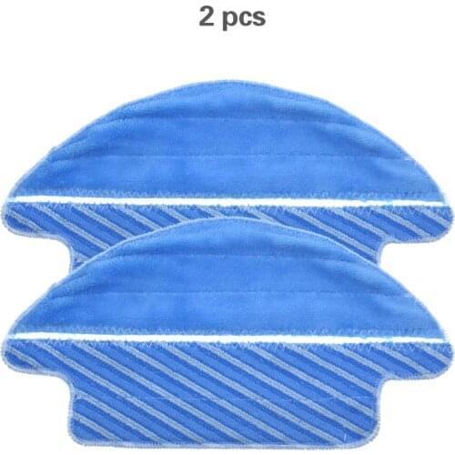New 2pcs Fabric Mop Inserts for Conga 3090 Series Robot Vacuum Cleaner Accessories Fabric Mop Insert Kit