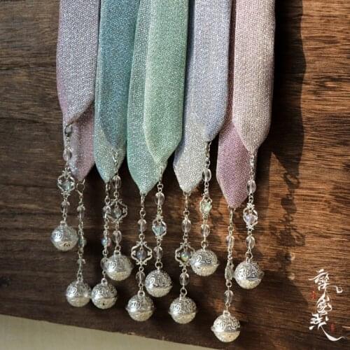 Origional Colorful Hanfu Hair Band Ancient Style Hair Accessories Hair Accessories Ribbon