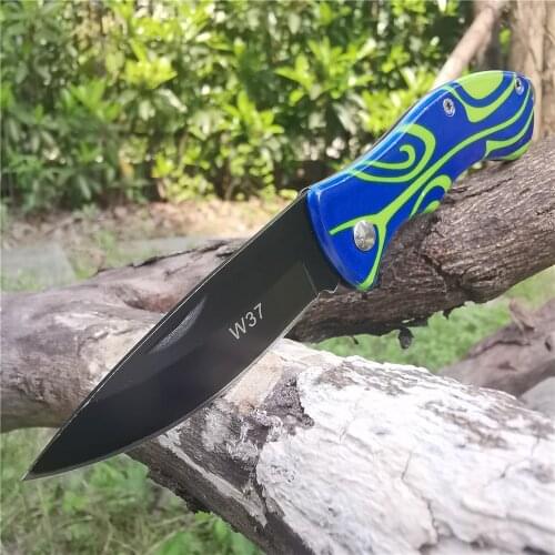 Folding Knife Tactical 8CR13MOV Mini EDC Pocket Knives Utility Good for Hunting Camping Survival Outdoor Everyday Carry
