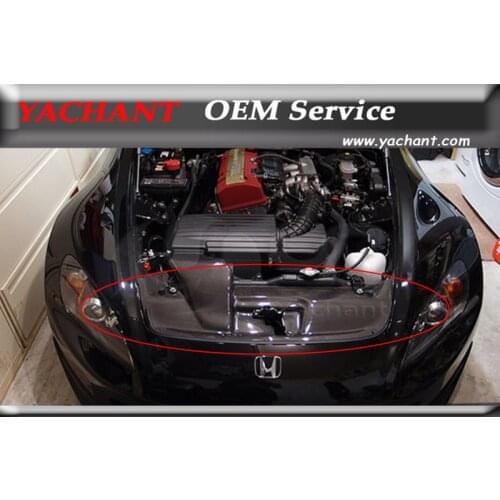 Car-Styling Carbon Fiber Cooling Panel Fit For 2000-2008 S2000 AP1 AP2 JSR Style Cooling Panel