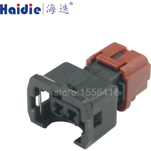 Free shipping 5sets KUM 2pin auto black female plug electrical automotive connector PB185-02326