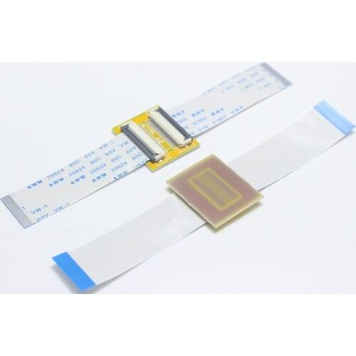 2pcs FFC FPC Extension PCB Pitch 0.5 mm socket + 1pcs 0.5mm pitch 50/100/150/200mm Length FFC Cable 6 8 10 12 30 40 50P Type A