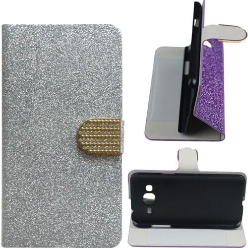 3 stypes) For galaxy samsung j3 Case Fashion Flip Leather Cover Case for samsung galaxy j3 phone case with card holder stand