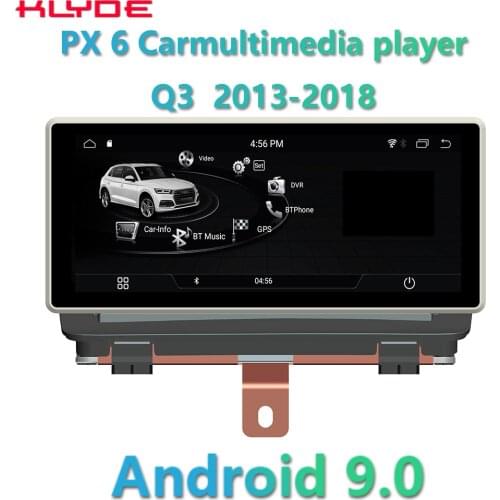 KD-8812 Klyde android 9 car video Car multimedia player bluetooth car stereo audio for Q3 2013-2018 with wifi gps navigation