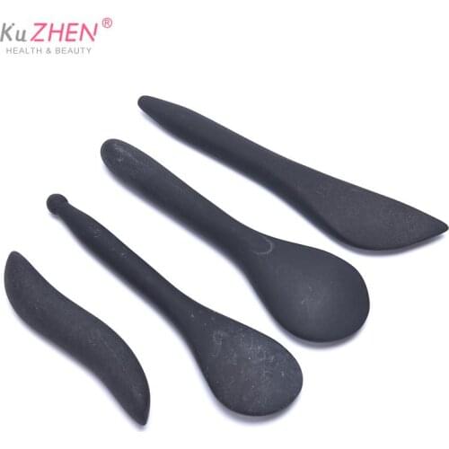Bianstone Tendon Stick Guasha Scraping Face Massager Wand Facial Massage Treatment For Acupuncture Therapy Stick Point Roller