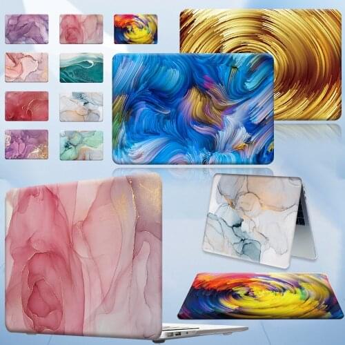 Case for Apple MacBook Pro 13/15/16 Inch/Macbook Air 11/13 Inch Scratch Resistant Watercolor Pattern Series Protective Shell