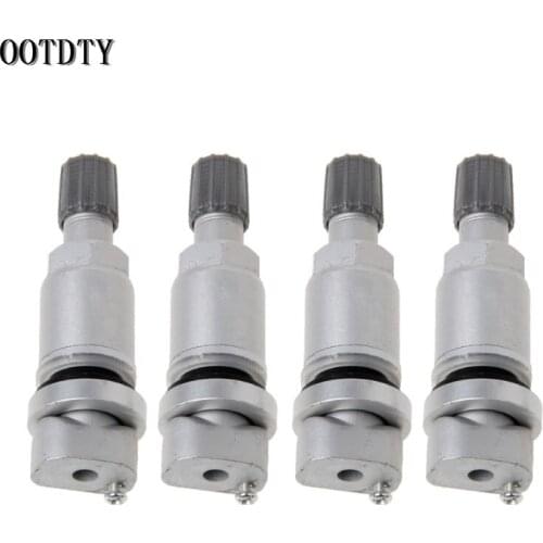 OOTDTY 4xTPMS System Tyre Tire Pressure Sensor Valve Stem Kit Fit For Peugeot 407 407SW