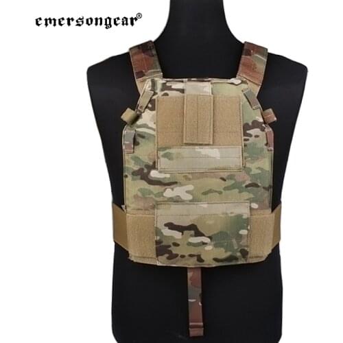 Emersongear Emerson LBT6094 Style Quick Release Slick Medium Plate Carrier for Tactical Airsoft Hunting CS Game