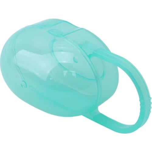 Baby Pacifier Storage Box Baby Pacifier Portable Dust Storage Box Food Grade Plastic Nipple Storage Box For Travel Home