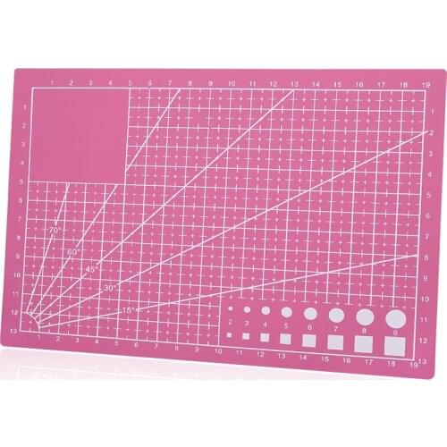 LMDZ A5 Pvc Leather Cutting Mat Cutting Pad Patchwork Cut Pad Patchwork Tools Manual DIY Tool Cutting Board Single Self-healing