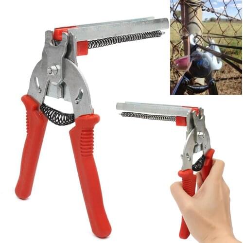 Red Hog Ring Heavy Duty M Nail Plier Fencing Fence Wire Ringer Gabion Mesh Hand tools