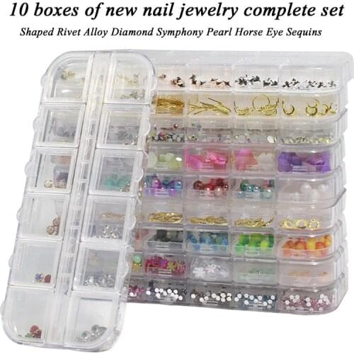 LNWPYH Rhinestones For Nails