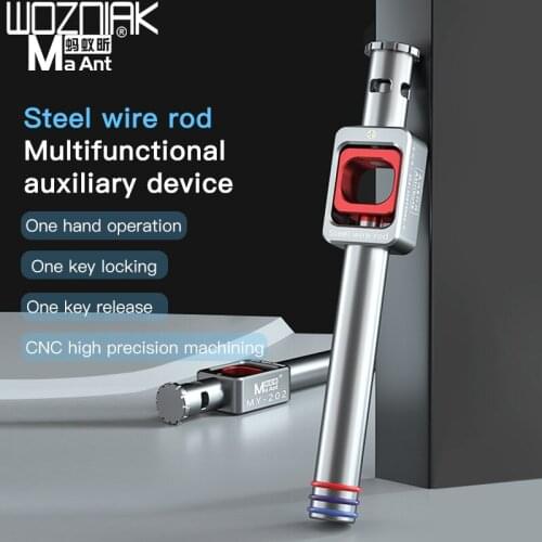 MAANT MY-202 Steel Wire Mobile screen separation Stainless steel gold wire gravity bar handle Separating rod cutting tools