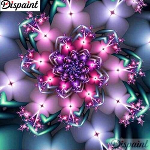 Dispaint Full Square/Round Drill 5D DIY Diamond Painting "Mandala scenery" Embroidery Cross Stitch 3D Home Decor Gift A12450