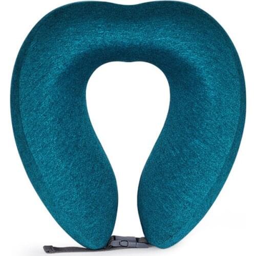 Memory Foam Office Neck Pillow Orthopedic Cervical Healthcare U Shaped Travel Pillow Neck Massager Car Airplane Sleeping Cushion