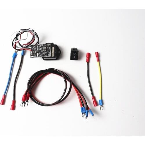 Prusa i3 MK3 Power Panic V 0.4 High Voltage With 10A 250V Fuse Switch,with wiring harness mk3 wifi module switch