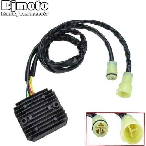 BJMOTO YHC 087 Motorcycle Voltage Regulator Rectifier For Honda AVT TRX300 EX 300EX 07-09 ATV TRX250 85-87 TRX350 FOURTRAX 4x4