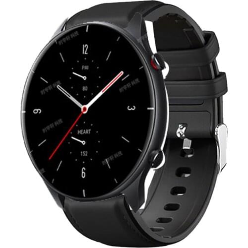 Sport Bracelet Soft Silicone Leather Watchband For Xiaomi Huami Amazfit GTR 47MM 42MM GTS 2 Mini Bip U GTR 2e GTS 2e Wrist Strap