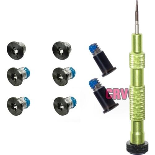 Brand New Grey Bottom Case Screws For 12" Macbook Retina A1534 with P5 Petalobe screwsdriver