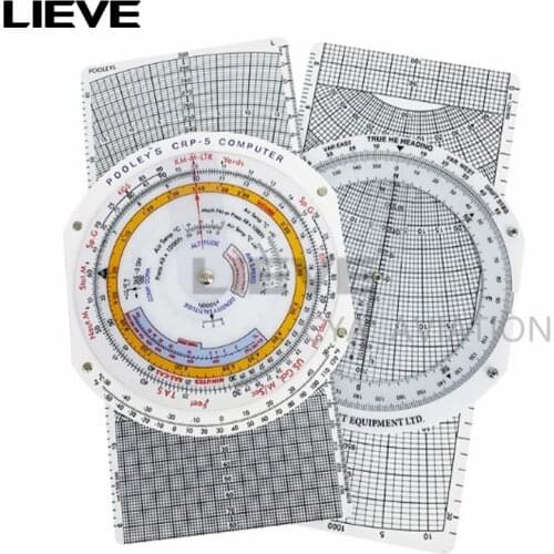CRP-5 metal slide rule flight instrument flight training equipment international pilot rule gauge tool