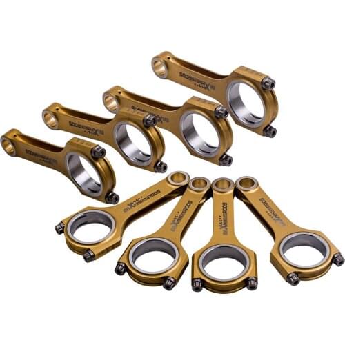 Titanized Connecting Rods For Lexus IS IS-F XE20 RC RC-F GS-F L10 5.0 L 2UR-GSE V8 ARP2000 Bolts Conrod Connect Rod Piston Pin