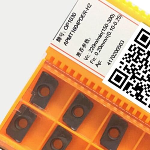 OKE APMT1604PDER-M2 OP1030/APMT1604PDER-H2 OP1030/APMT1604PDER-M2 OP2202/APMT1604PDER-H2 OP2202 CNC carbide inserts 10PCS/BOX