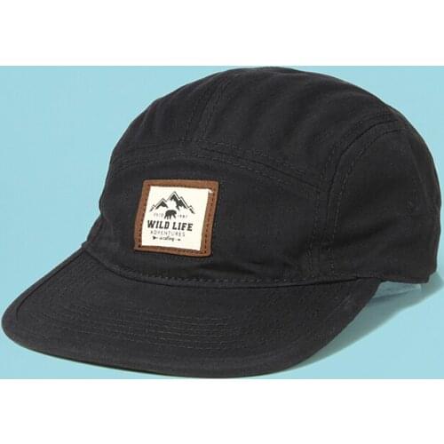 Unisex Flat Brim Hat Embroidery Patch Baseball Cap Women Hip Hop Casual Flat Brimmed Snapback Hat Outdoor Sports Men Cap Bone