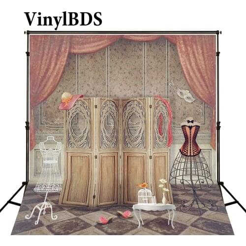 VinylBDS Indoor Wedding Newborn Backdrop Old Room Photography Backdrops Newborn Aristocratic Dress Backgrounds For Photo Studio