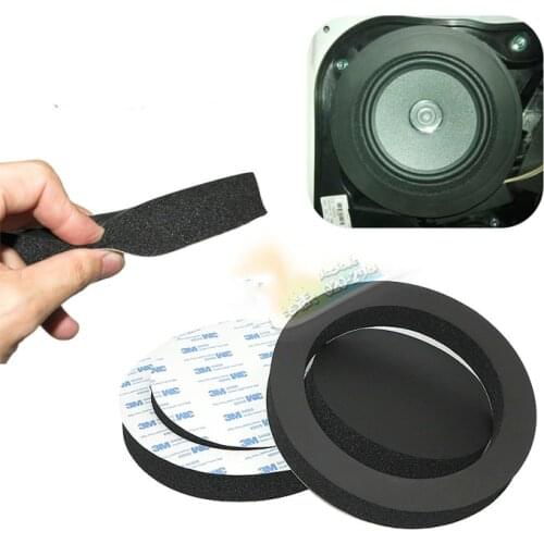 1PCS 6.5" Car Door Speaker Bass Ring Foam Woofer Pad Noise Sound Wave Accessories CSV Sound insulation cotton Multi-tone