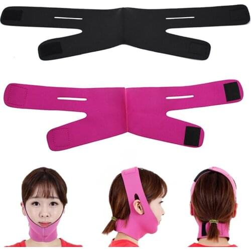 1Pc V-Shape Line Face Lift Up Bandage Mask Slimming Belt Anti Wrinkle Reduce Double Chin Neck Lifting Physically Slim Tool