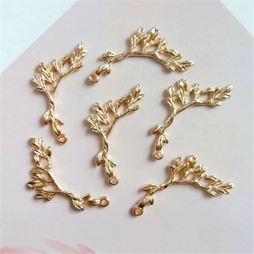 10 pcs/lot DIY Creative Alloy Choker Leaf Shirt Collar Button Brooch Women Men Jewelry Accessorie Wedding Decorative Buttons