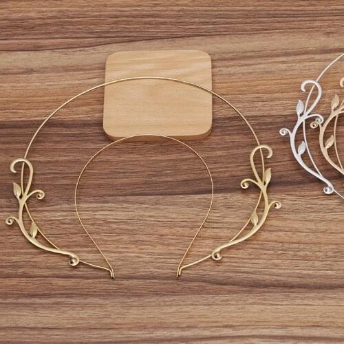 2 Pieces Vintage Metal Hairbands Weddings Headwear Hair Accessories For Women