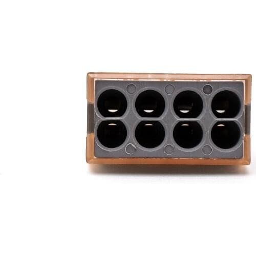 20PCS LED lighting Electrical crimp connectors Building wiring terminal block compact Splicing Connectors 773-608/PCT-608