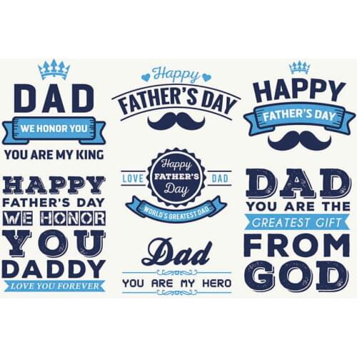 2020 Fathers day celebration background for photography vinyl backdrops for photographer studio kits backdrop Photophone G-412