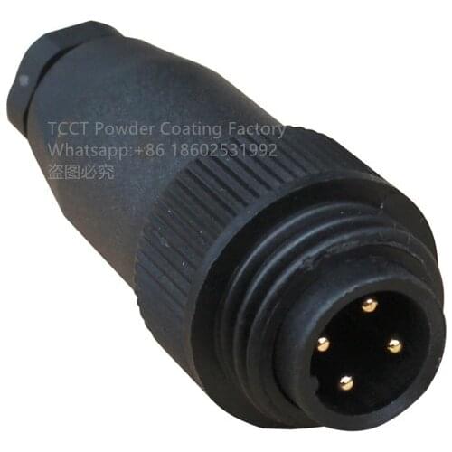 Spray gun four-core plug suits for GEMA